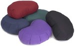Meditation Cushion, Crescent, Cotton-filled